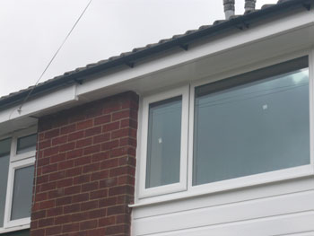 Fascia joint detail